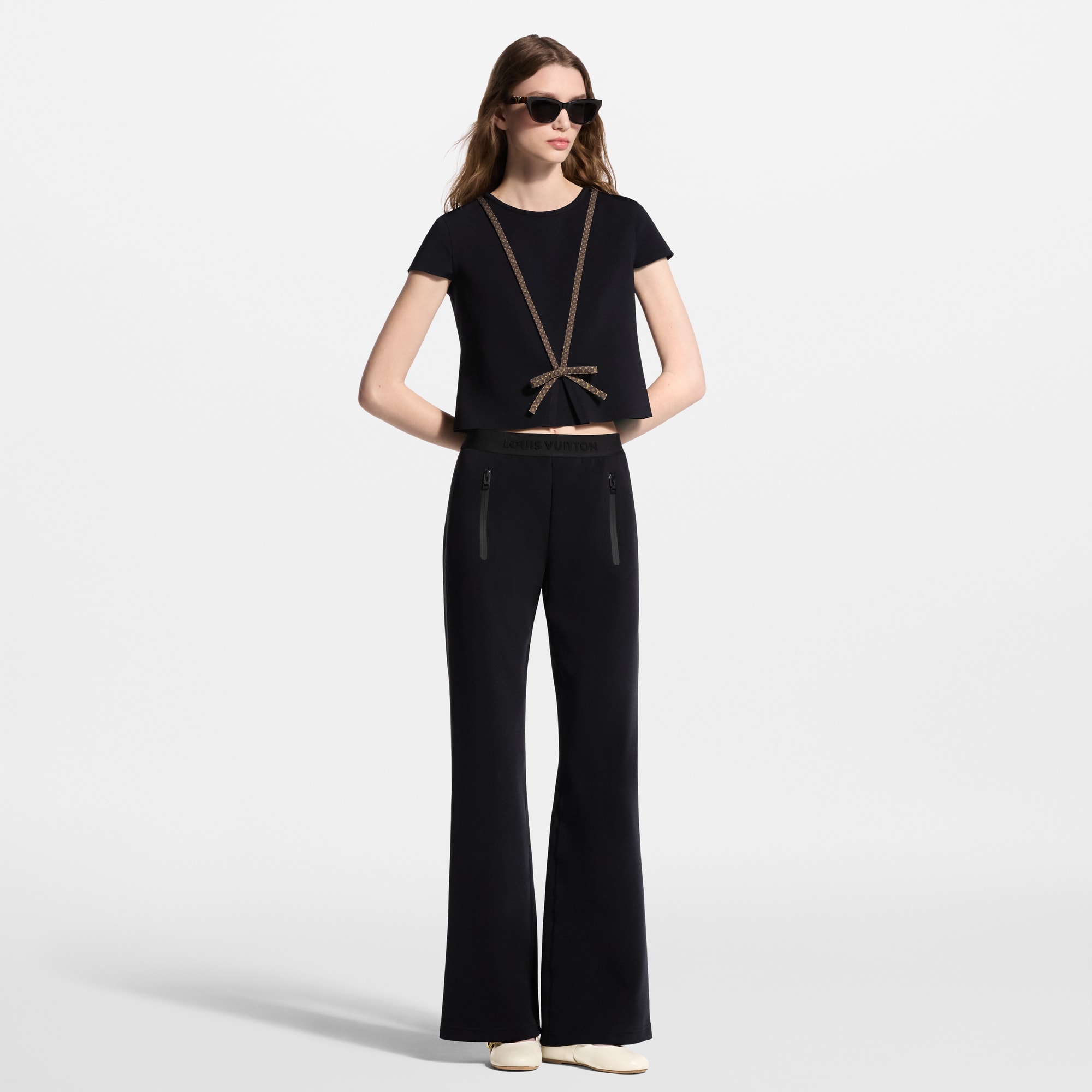モノグラムアクセント フレアパンツ ｜ルイ・ヴィトン 公式サイト - 1AKE4I